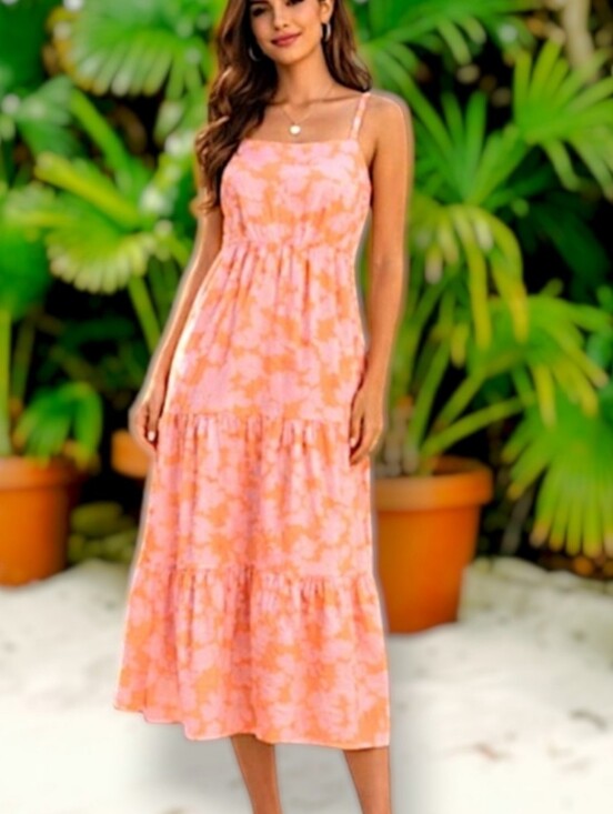 Social Standard By Sanctuary Dresses & Skirts - ⭐NWT!!! Social Standard by Sanctuary Women's Tiered Midi Sundress